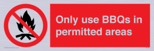 PV7274: Only use BBQs in permitted areas