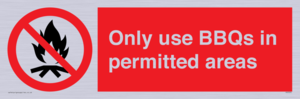 PV7274: Only use BBQs in permitted areas
