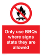 PV7275: Only use BBQs where signs state they are allowed