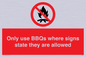 PV7275: Only use BBQs where signs state they are allowed