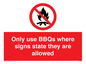 PV7275: Only use BBQs where signs state they are allowed