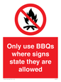 PV7275: Only use BBQs where signs state they are allowed