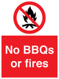 PV7276: No BBQs or fires