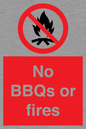 PV7276: No BBQs or fires