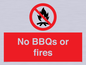 PV7276: No BBQs or fires