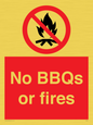 PV7276: No BBQs or fires