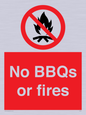PV7276: No BBQs or fires