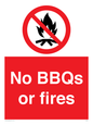 PV7276: No BBQs or fires