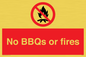 PV7276: No BBQs or fires