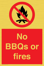 PV7276: No BBQs or fires