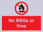 PV7276: No BBQs or fires