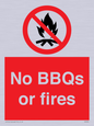 PV7276: No BBQs or fires