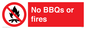 PV7276: No BBQs or fires