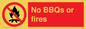 PV7276: No BBQs or fires