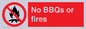 PV7276: No BBQs or fires