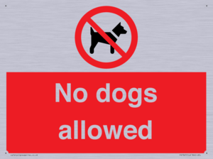PV7367: No dogs allowed