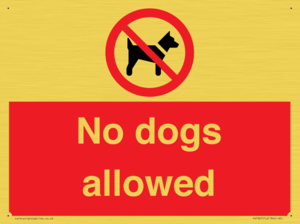 PV7367: No dogs allowed