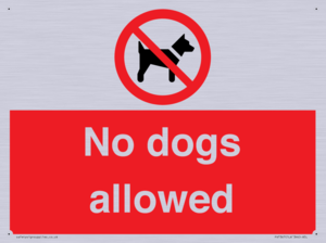 PV7367: No dogs allowed