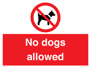 PV7367: No dogs allowed