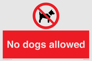 PV7367: No dogs allowed