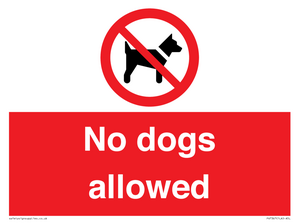 PV7367: No dogs allowed