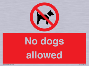 PV7367: No dogs allowed
