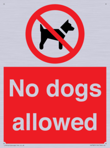 PV7367: No dogs allowed