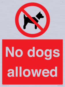 PV7367: No dogs allowed