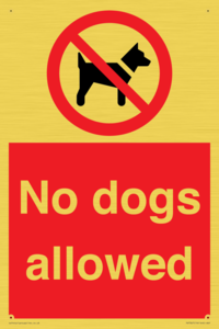 PV7367: No dogs allowed