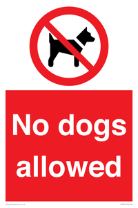 PV7367: No dogs allowed