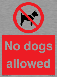 PV7367: No dogs allowed
