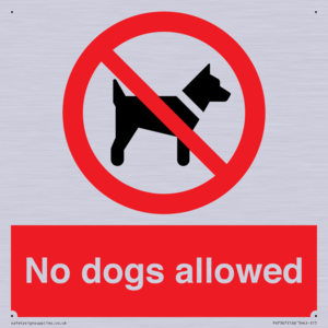 PV7367: No dogs allowed