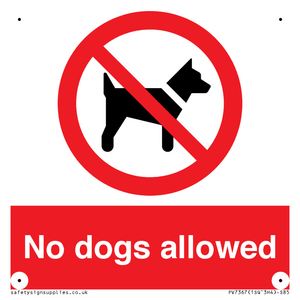 PV7367: No dogs allowed