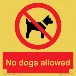 PV7367: No dogs allowed