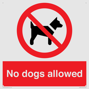 PV7367: No dogs allowed