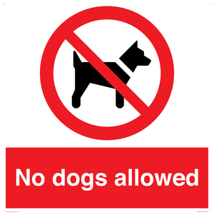 PV7367: No dogs allowed