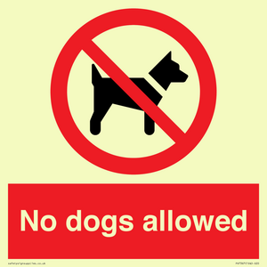 PV7367: No dogs allowed