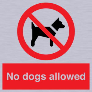 PV7367: No dogs allowed