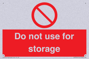 PV7505: Do not use for storage