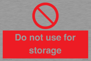 PV7505: Do not use for storage