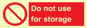 PV7505: Do not use for storage