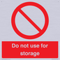 PV7505: Do not use for storage