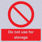 PV7505: Do not use for storage