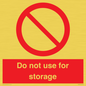 PV7505: Do not use for storage