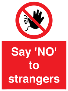 PV7543: Say 'NO' to strangers