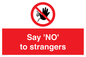 PV7543: Say 'NO' to strangers