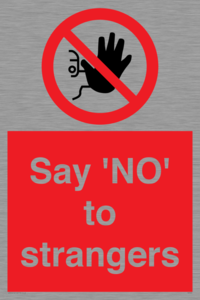 PV7543: Say 'NO' to strangers