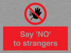 PV7543: Say 'NO' to strangers