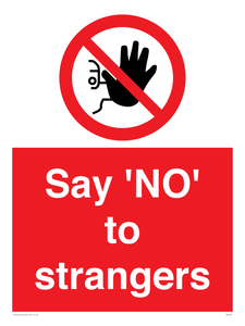 PV7543: Say 'NO' to strangers