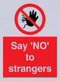 PV7543: Say 'NO' to strangers